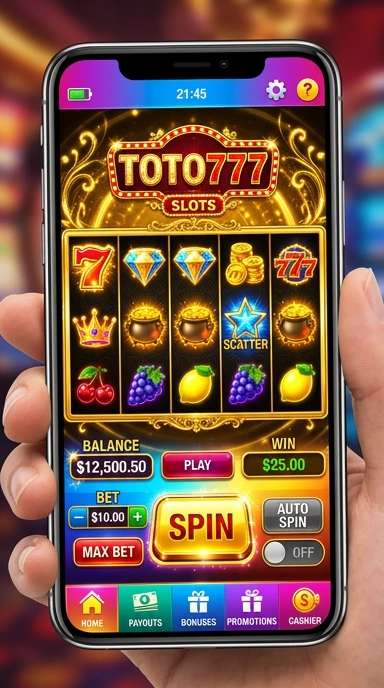Galeri pratinjau visual toto777 build APK resmi terbaru